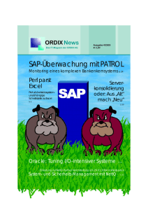 SAP-Überwachung mit PATROL