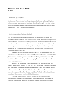 Thesenpapier - Interessengemeinschaft Hamburger Musikwirtschaft