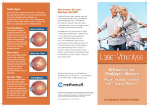 Laser-Vitreolyse