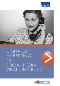 digitales marketing mit social media, viral und buzz