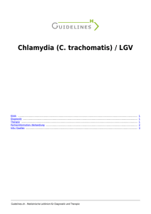 Chlamydia (C. trachomatis) / LGV