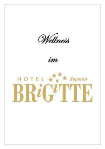 Wellnessprospekt Hotel Brigitte Ischgl