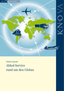 Abhol-Service rund um den Globus
