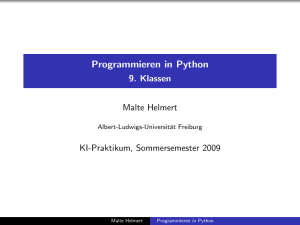 Programmieren in Python