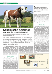 Genomische Selektion