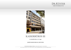 kaiserbüros iii - Dr. Küster Grundbesitz