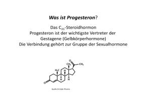 Was ist Progesteron?