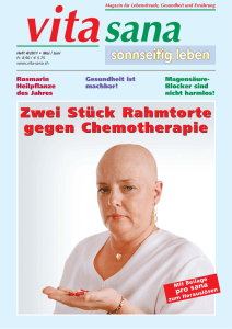 Zwei Stück Rahmtorte gegen Chemotherapie Zwei