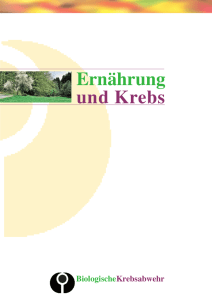 Ernährung und Krebs