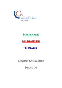 Grundwissen 5. Jahrgangsstufe - Lessing-Gymnasium Neu-Ulm