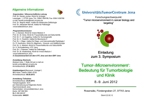 Tumor-Microenvironment - Universitätsklinikum Jena