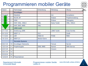 Programmieren mobiler Geräte