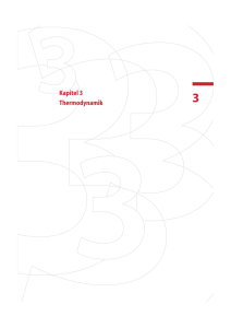Kapitel 3 Thermodynamik