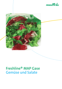 Freshline® MAP Gase Gemüse und Salate