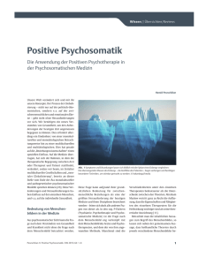 Positive Psychosomatik