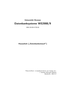 pdf-3 - University of Bremen Database Systems Group