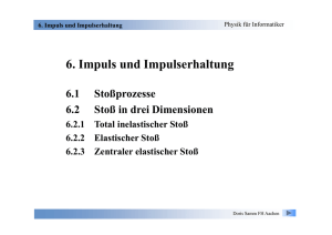 6. Impuls und Impulserhaltung - physik.fh