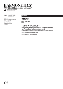 eBDS - Haemonetics