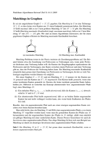 Skript - Lehrstuhl für Effiziente Algorithmen