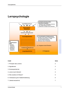 Lernpsychologie - Synapse-Web