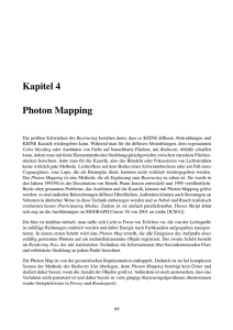Kapitel 4 Photon Mapping