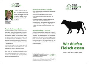 Wir dürfen Fleisch essen