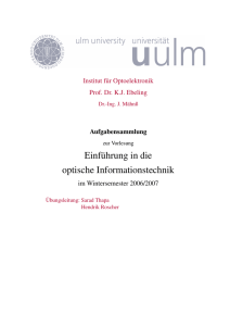 im PDF-Format  - Institut für Optoelektronik