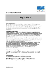 Merkblatt Hepatitis B - Saarpfalz