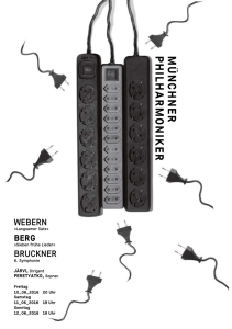 webern berg bruckner - Münchner Philharmoniker