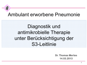 Pneumonie - Labor Koblenz