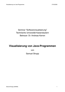 Visualisierung von Java