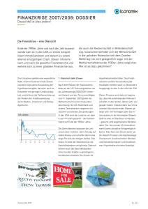 Dossier Finanzkrise 2007/2008