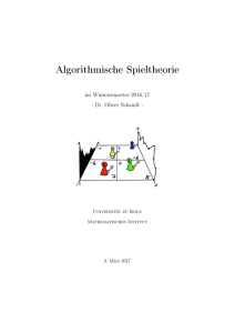 Algorithmische Spieltheorie