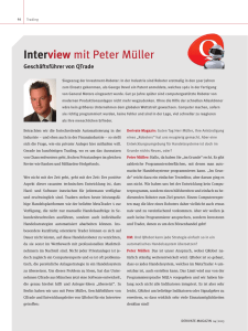 Interview mit Peter Müller