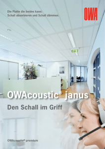 OWAcoustic® janus