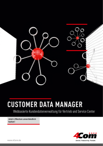 customer data manager