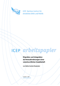 Migration und Integration als Herausforderungen einer