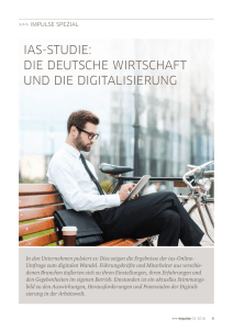 ias-studie: die deutsche wirtschaft und die digitalisierung - ias