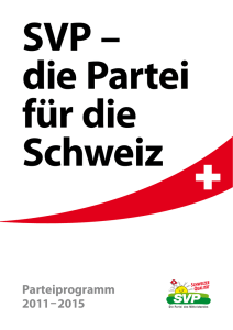 Parteiprogramm