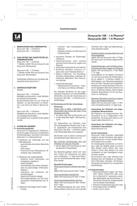 Doxycyclin 100 - 1 A Pharma® Doxycyclin 200