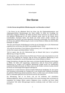 Der Koran - El