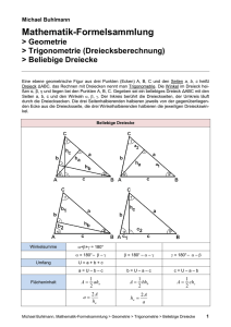 Beliebige Dreiecke