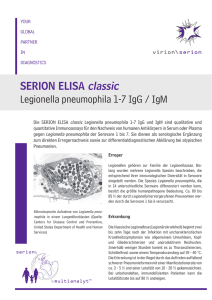 SERION ELISA classic Legionella pneumophila 1-7