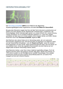 herzratenvariabilität