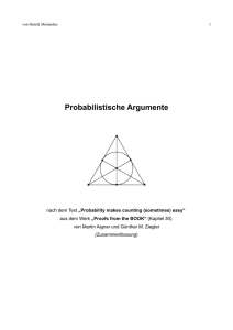Probabilistische Argumente
