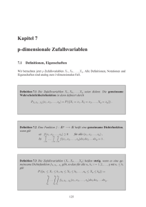 p-dimensionale Zufallsvariablen(16.09.2004)