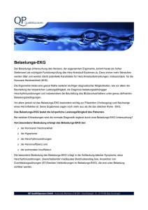 Belastungs-EKG - QP Qualitätspraxen GmbH