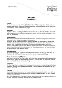 Merkblatt Hepatitis B - Landratsamt Schwarzwald-Baar