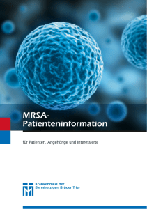 MRSA- Patienteninformation