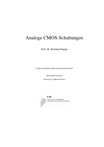 Analoge CMOS-Schaltungen